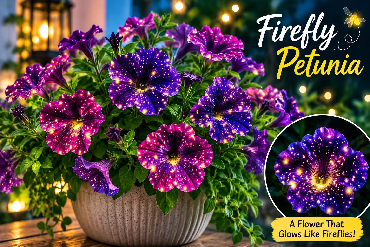 Firefly Petunia: The Magical Flower That Lights Up Gardens