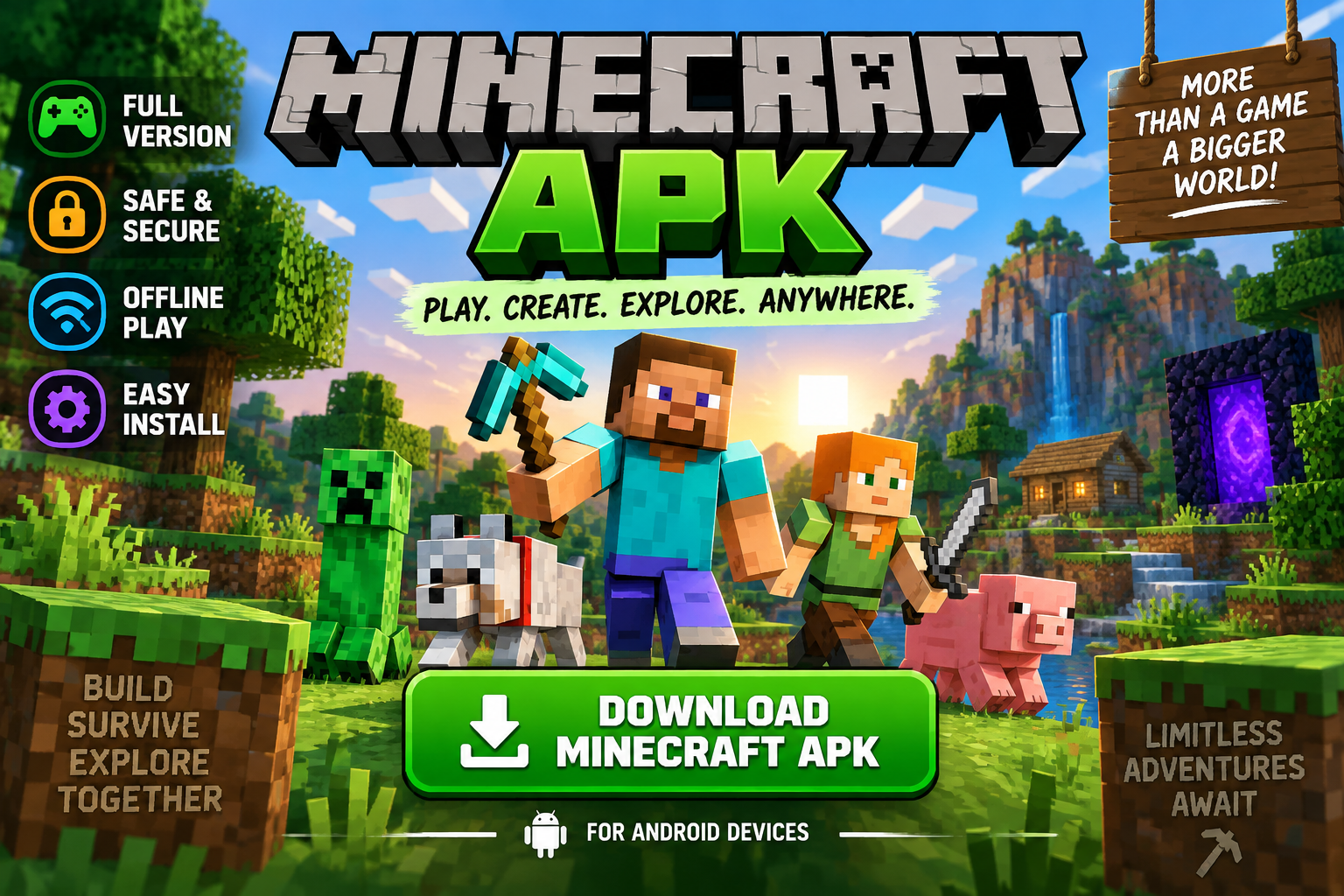Minecraft APK Guide: From Creative Builds to Survival Adventures