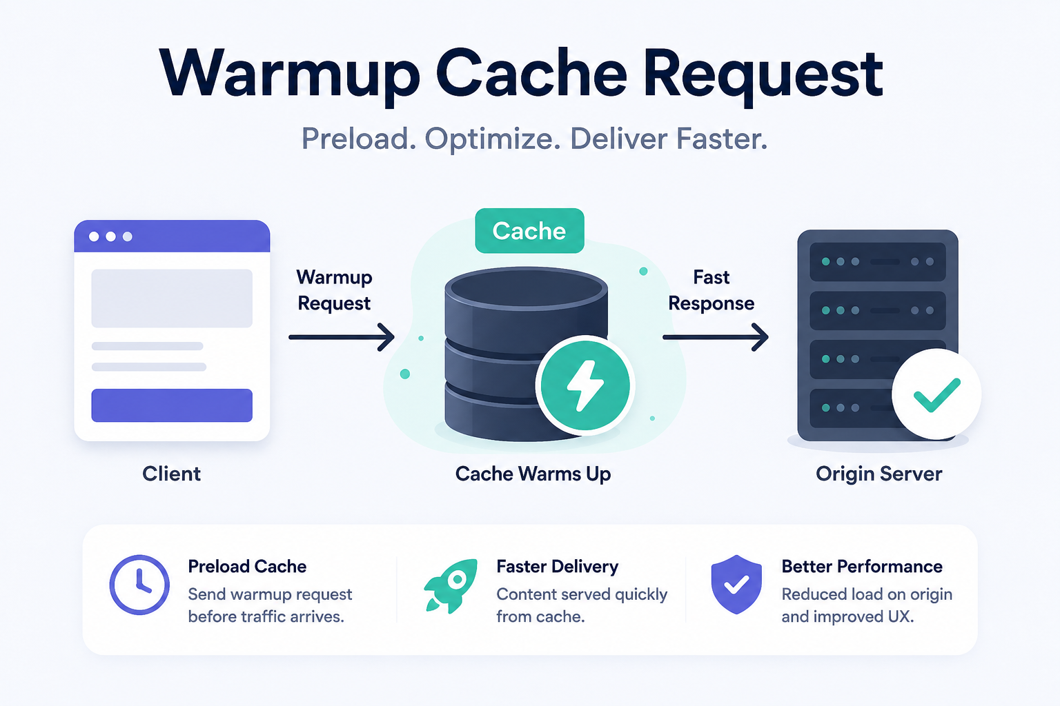 Warmup Cache Request: The Proactive Method for Better Cache Efficiency